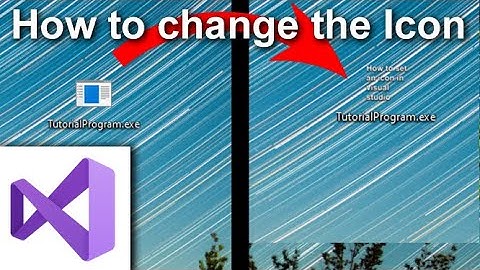 Visual Studio | How to change the Icon of an exe file in Visual Studio 2019 (2021) (C#, etc)