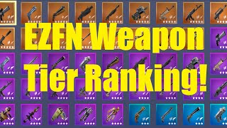 Fortnite EZFN Season 7 Weapon Tier List! (7.40)