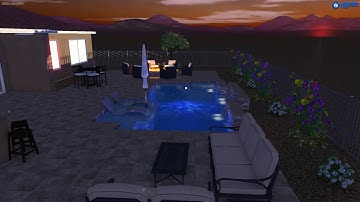 Peterson Backyard Project (2)- Thunderbird Pools and Spas- ThunderScapes