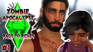 ? The Sims 4 - Zombie Apocalypse Rags to Riches ?#1