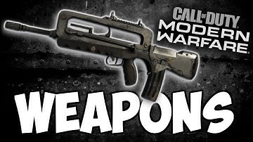 All Weapons LEAKED! | Call of Duty: Modern Warfare