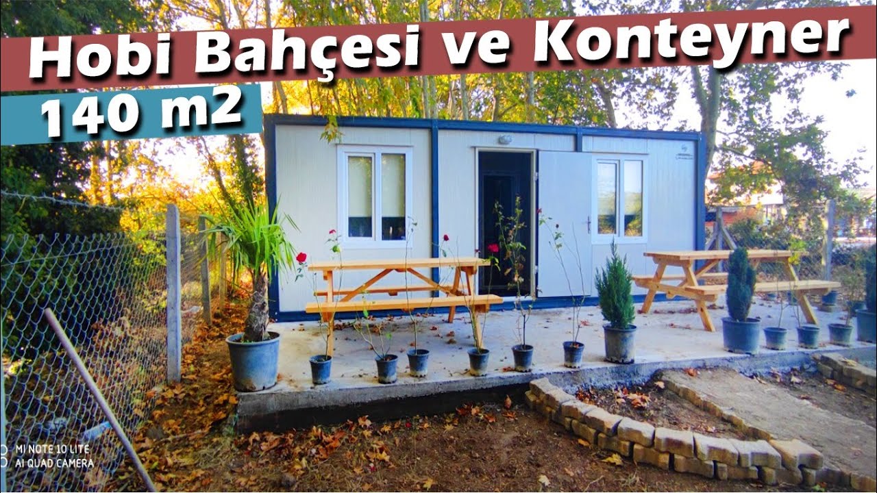820- Gönen Tütüncü Köyünde 140 m2 Hobi Bahçesi ve Konteyner
