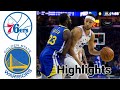 Golden State Warriors vs 76ers HIGHLIGHTS Full Game | NBA April 19