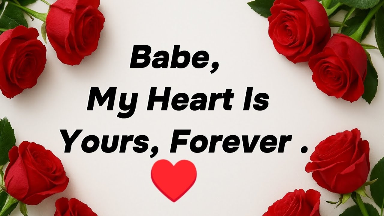 Baby, I Never Regret Loving You, Me and You Forever 