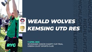 HIGHLIGHTS: Weald Wolves v Kemsing United Reserves