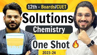 Solutions Chemistry - Class 12 NCERT | for Boards & CUET