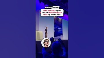 Mark Zuckerberg’s Ray-Ban Smart Glasses Fail LIVE at Meta Connect