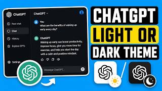 How to Change ChatGPT Theme from Light Mode to Dark Mode