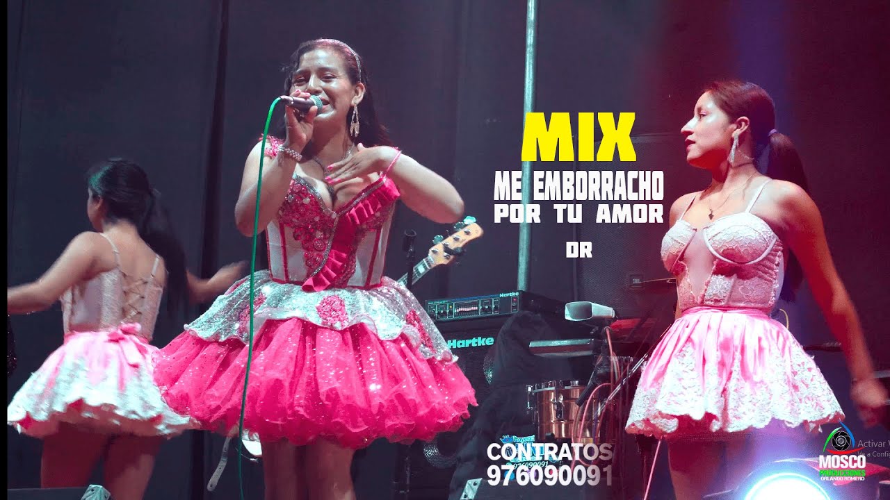 MIX  ME EMBORACHO  -  SARITA ASENCIO - EN VIVO ALTO PERU SANTA ROSA ᴹᴾ DR