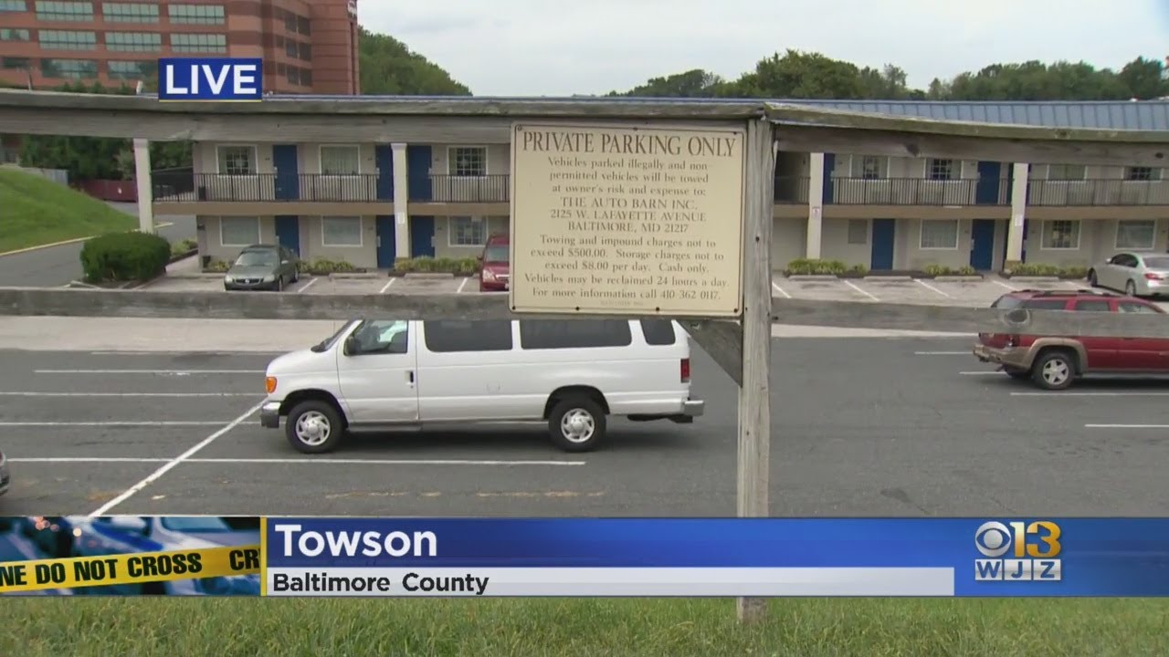 Shots Fired During Domestic Disturbance At Towson Days Inn Youtube