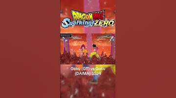 Goku (GT) vs Goku (DAIMA) SSJ4! - DRAGON BALL: Sparking! ZERO
