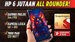 5 HP ALL ROUNDER 6 JUTA (GAME   KAMERA) TERBAIK! Maret 2026