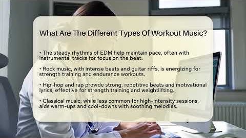What Are The Different Types Of Workout Music? - Inside Body Image
