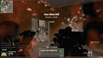 MW2 Triple Collateral Highrise + Aimbot Effect