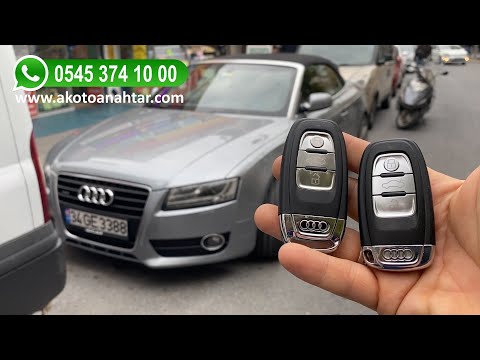 Audi A5 Anahtar Yapımı | Yedek Kopyalama - Oto Anahtarcı İstanbul