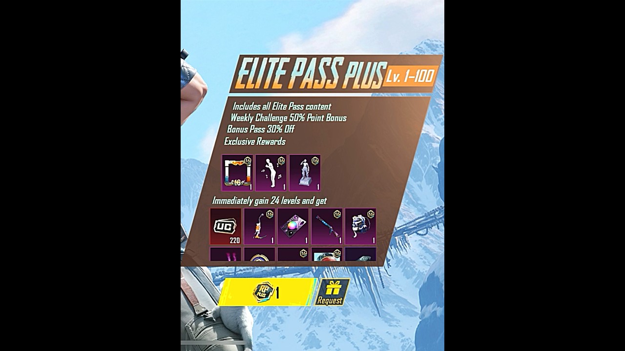 Elite Pass Plus Card RP Max 😍❤️
