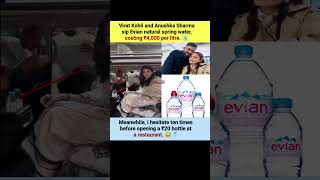 Virat & Hka Sip 4,000L Evian Water