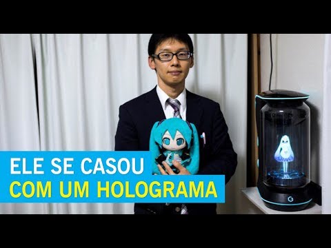 Vídeo: Japonês Se Casa Com Um Holograma