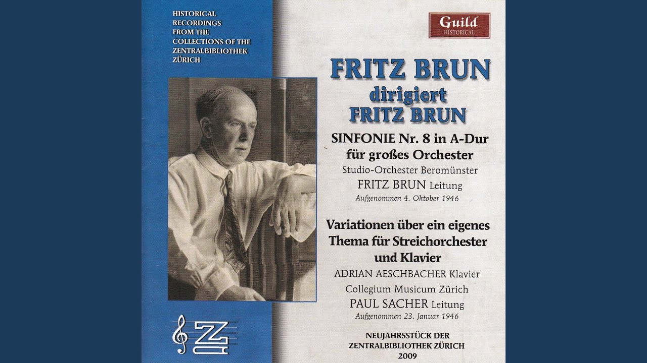 Tonton Variationen über ein eigenes Thema für Streichorchester und Klavier - VI. Variation: Vivace... di YouTube