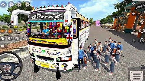 Bus Simulator 2025: Euro Bus Offroad Adventure 3D Bus Games - Bus Game Android Gameplay 😮