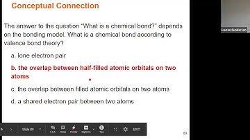 Chapter 11: Chemical Bonding II (Part 2)