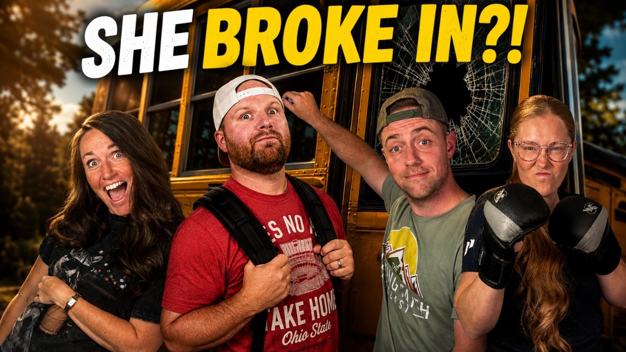 A Mom BROKE INTO a School Bus?!