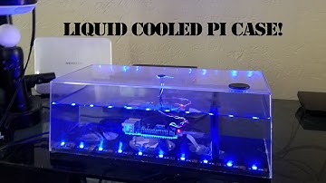 Building a liquid cooled Raspberry Pi case
