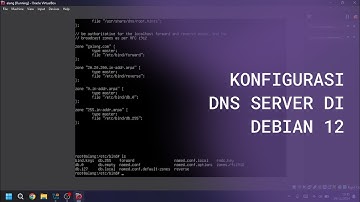 Cara Konfigurasi DNS Server Di Debian 12