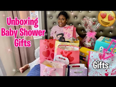Open My Baby Shower Gifts With Me! 