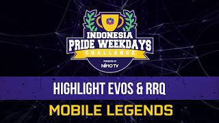 Rrq Vs Evos Mobile Legend Ipwc 1St Series Highlights