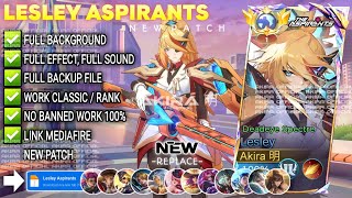 UPDATE Script Skin Lesley Aspirants - Deadeye Spectre No Password | Full Effect Voice | NEW Patch