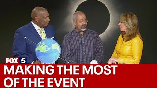 Solar eclipse 2024: Making the most of the event