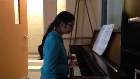"O Bury Me Not on the Lone Prairie" On Piano By Zohra Gilani