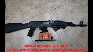 Zastava Arms Usa  ZPAP M70 First impressions And Upgrades