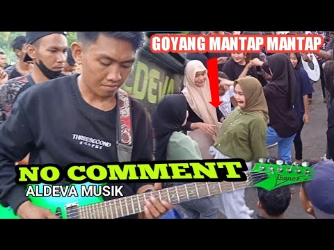 Aksi goyang mantap mantap si cewek ini bikin cowok cawok ngilu semua bersama aldeva