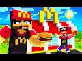 ماين كرافت ولكن إشتغلت بمطعم ماكدونالدز برجر و بطاطس فلم انميشن ماين كرافت مضحك
