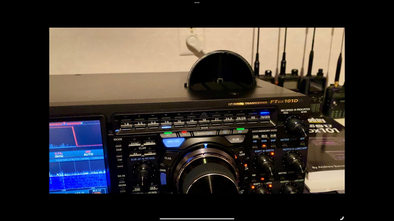 Yaesu FTDX101D Speaker Deflector YouTube