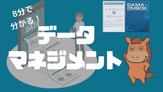 【8分で分かる！】データ活用に必要なデータマネジメントをまとめる！ 「DMBOK」「30分で分かるデータマネジメント」