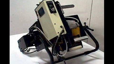 AUTOMATED PACKAGING SYSTEMS  P-100 HOT STAMP FOIL IMPRINTER