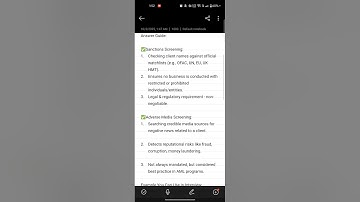 What is Sanction Screening and Adverse Media Screening in AML KYC
