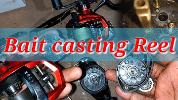 How to Disassemble and clean a Bait caster for Beginners/lucana Predater reel