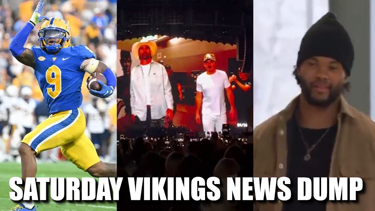 Minnesota Vikings News Dump (4.11.26) | Kyle Louis & The News, Culinary Academy, Kyler in the House
