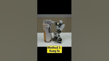 How to knockdown heavy object as a bipedal robot #Shorts