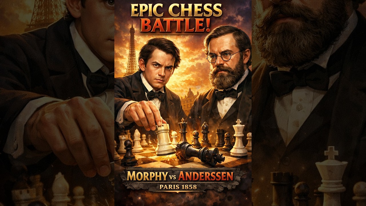 Morphy Destroys Anderssen in Paris 1858!