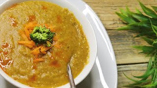 شوربة الخضار المشوية - Roasted Vegetables Soup Recipe