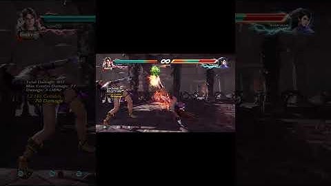 (Tekken 7) Julia Practical Combos #Shorts
