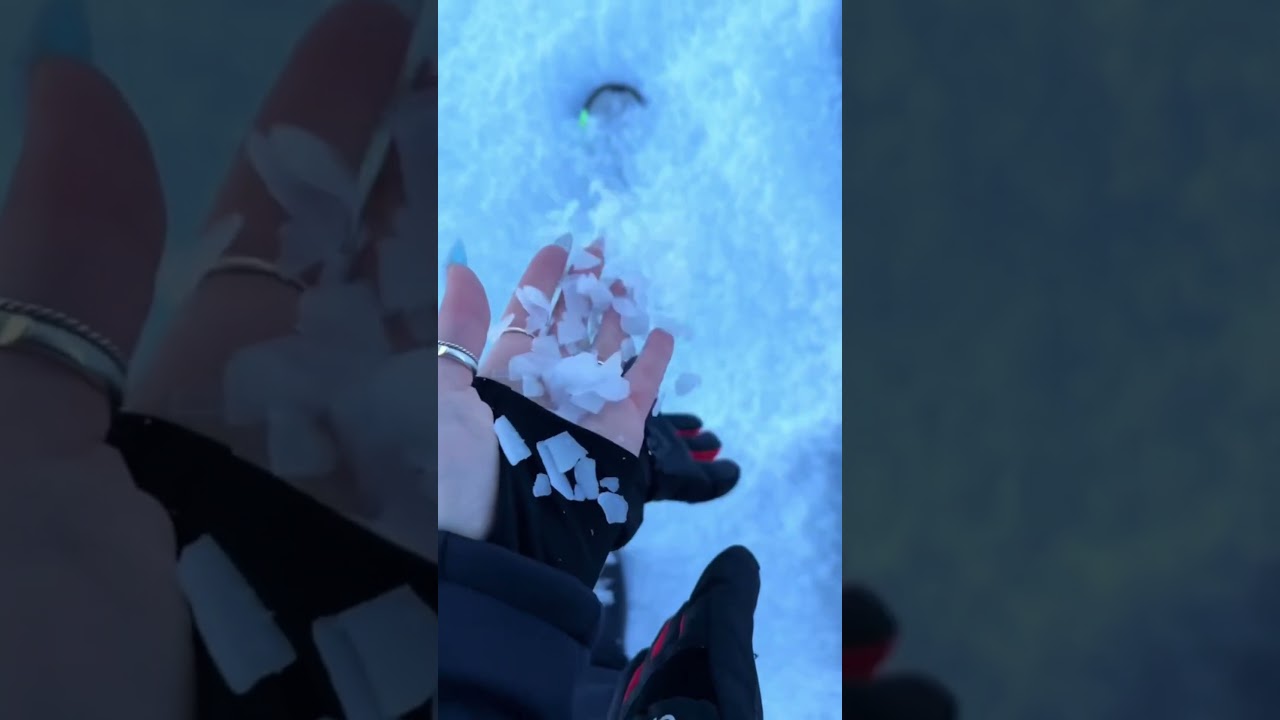 Clearing ice and snow