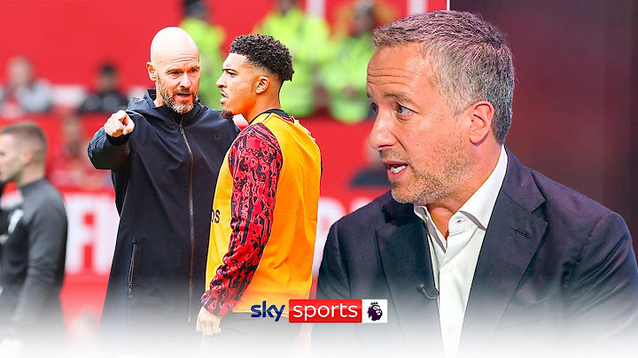 STAND-OFF between Jadon Sancho and Erik ten Hag at Manchester United! ⚔️🔴