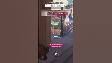 Overwatch has no bugs 🫠 #overwatch2 #fypシ #shorts