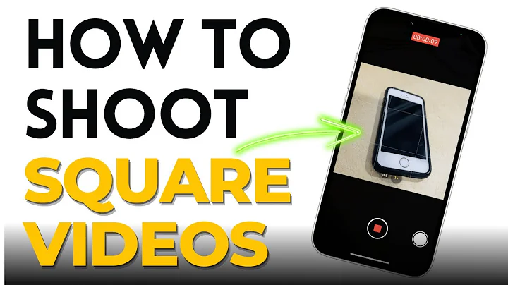How to Shoot Square Videos on iPhone I How to Change Aspect Ratio for Videos on iPhone